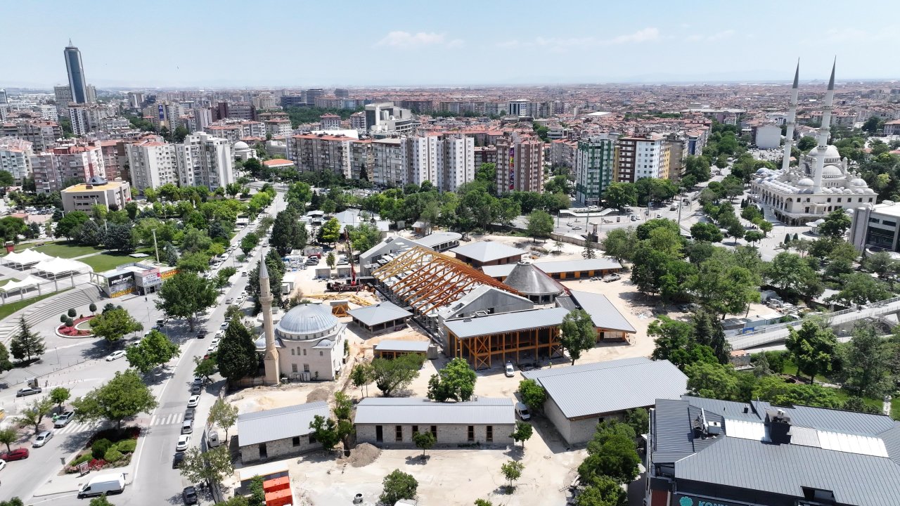 Türkiye'nin en prestijli Kütüphanesi Konya'da yükseliyor