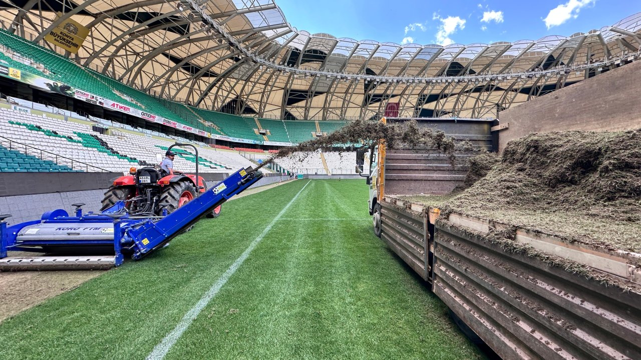 Stadyum yeni sezona hazırlanıyor