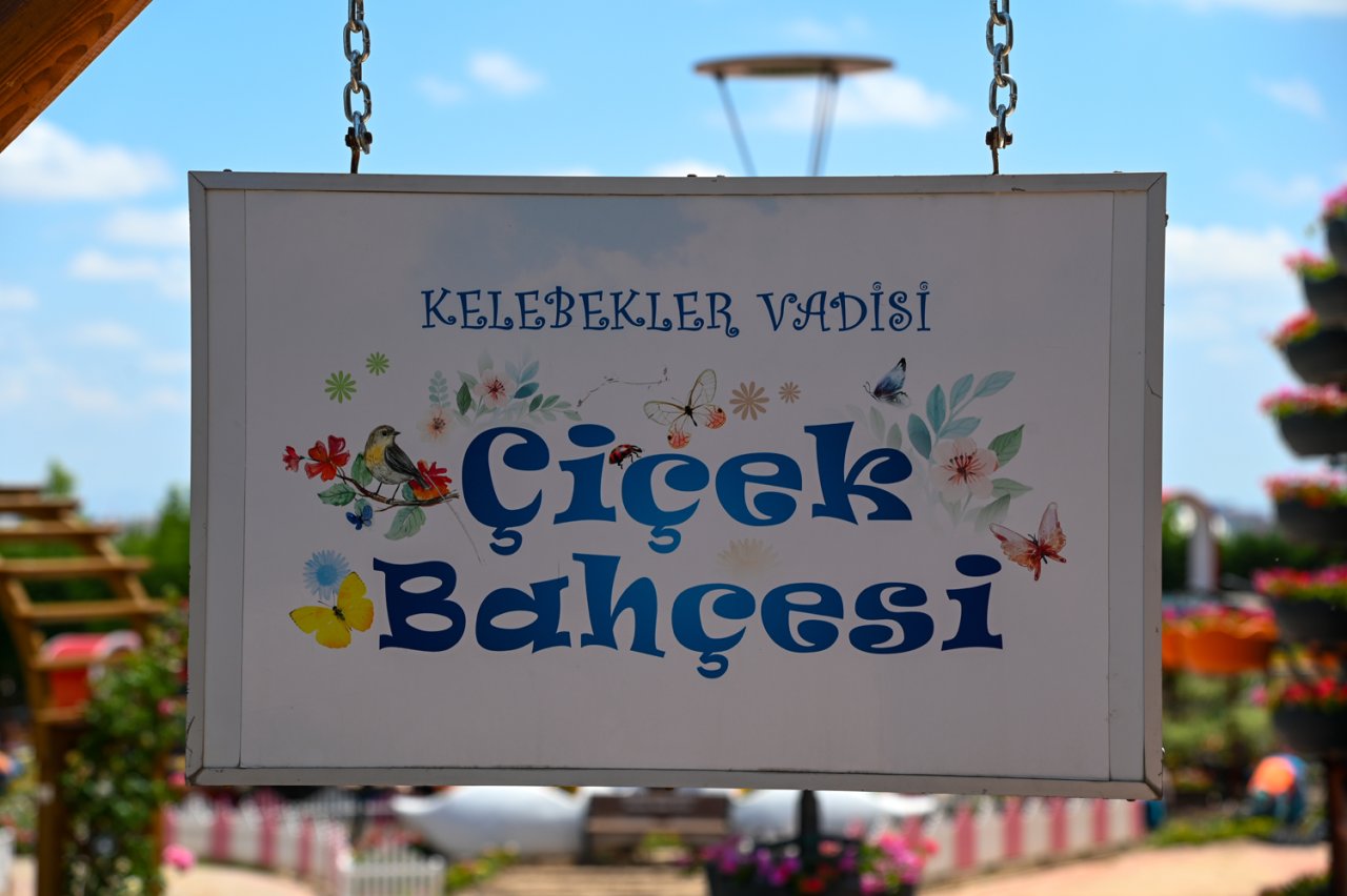 Selçuklu çiçek bahçesi 20 Haziran'da açılıyor