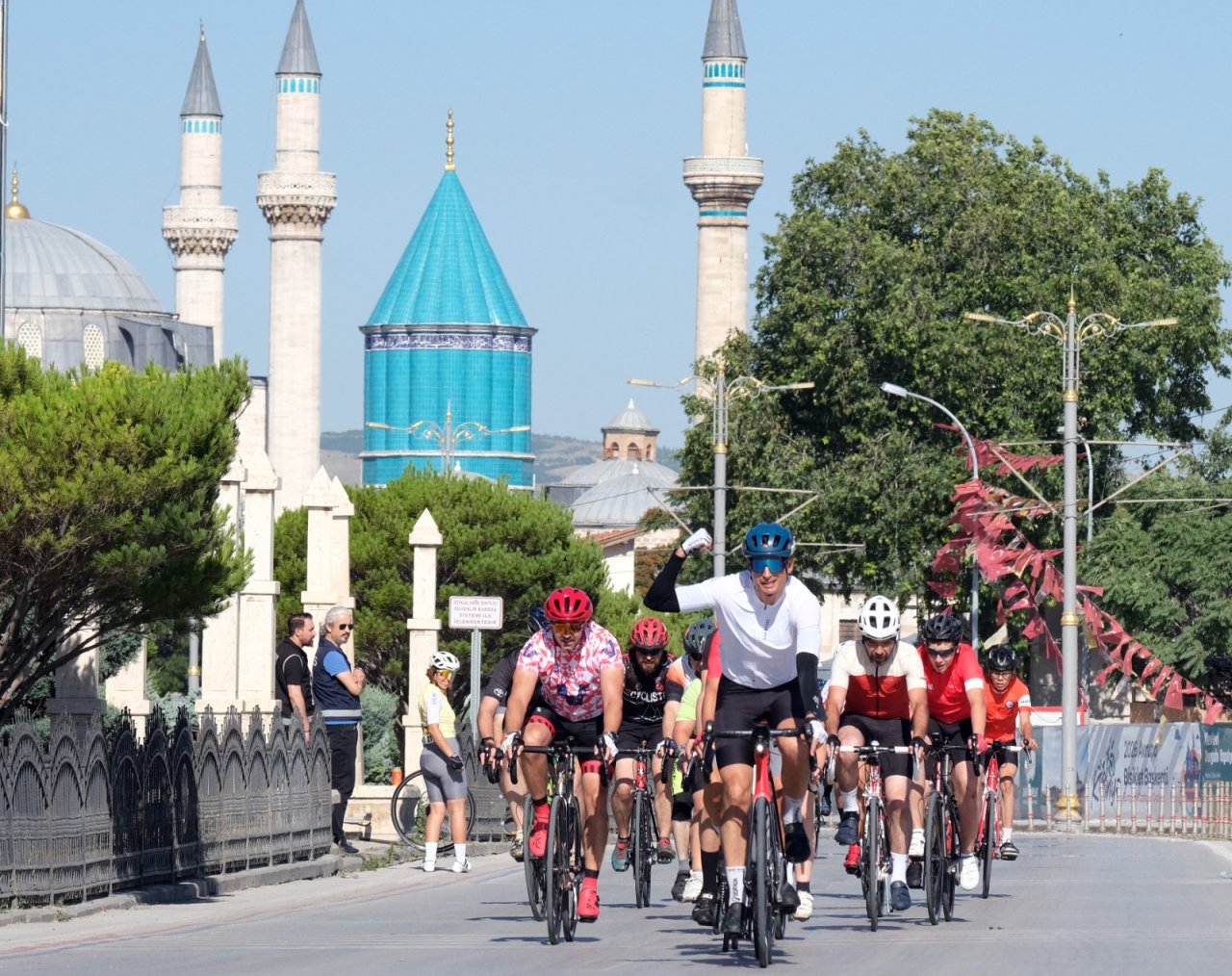 Konya'da Granfondo yol bisiklet yarışı heyecanı